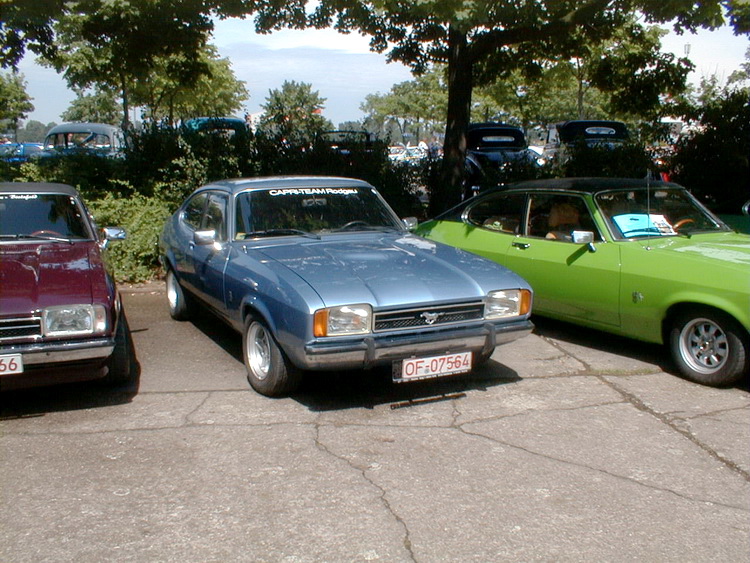verschiedene Ford Capri II Modelle